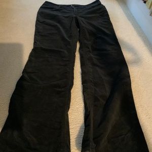 JJill Velveteen Pants black, 8